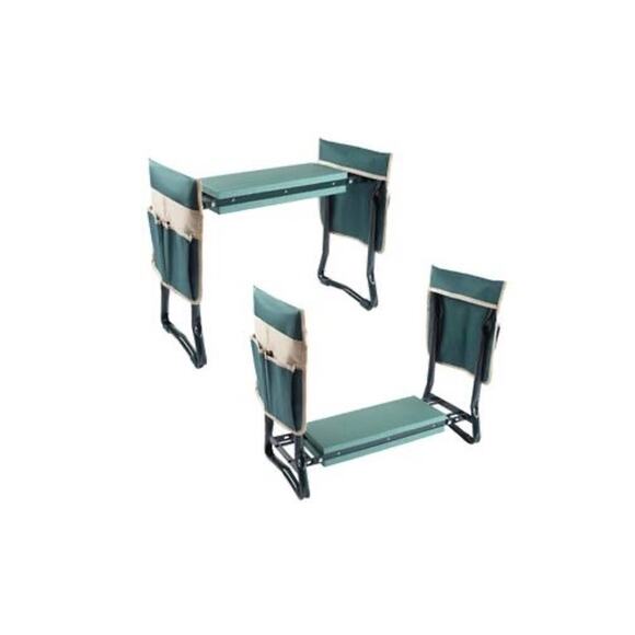 NIB Gardening Kneeling Bench with Tool Pouches - Picture 1 of 9